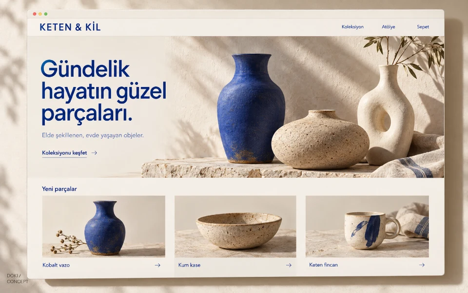 KETEN & KİL · Tienda online de cerámica y decoración