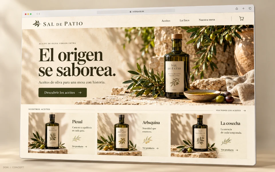 SAL DE PATIO · Tienda online de aceite de oliva