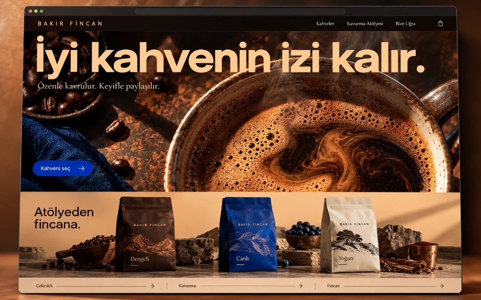 BAKIR FİNCAN · Tienda online de tostadero de café